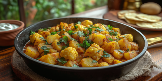 Aloo Gobi Sabji - Healing Ayurvedic Potato & Cauliflower Stir-Fry Recipe