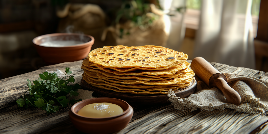 Einkorn Whole Wheat Roti | Chapati | Phulka | Indian Flat Bread Recipe